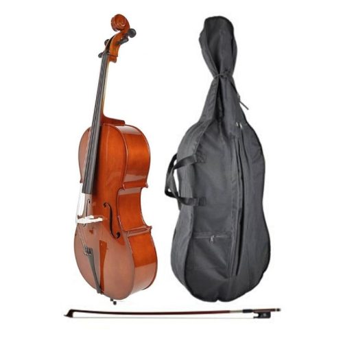 LC1034 Leonardo Set violoncel natur 3/4 arcus husa fixuri